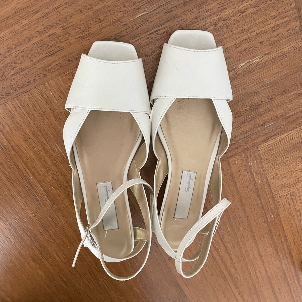 Vintage Peep Toe Flats - Picture 3 of 4